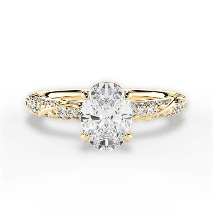 14kt Yellow Gold/18kt Yellow Gold/oval/top sku 1OZ4739