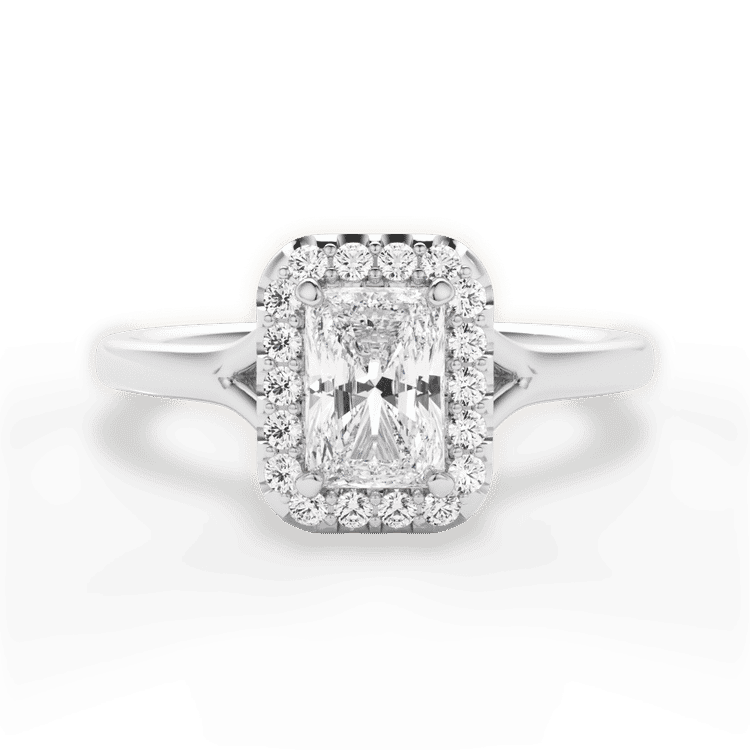 14kt White Gold/18kt White Gold/Platinum/radiant/top sku 1RAZ1322