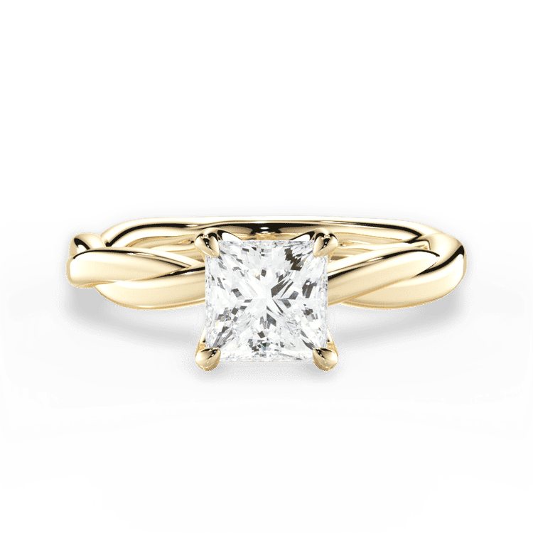 14kt Yellow Gold/18kt Yellow Gold/princess/top sku 1PCZ4702