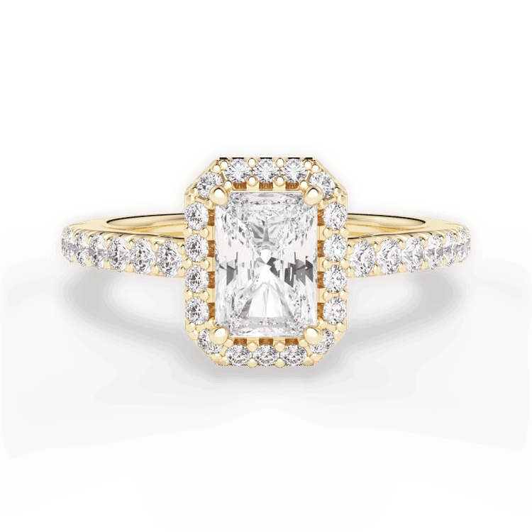 14kt Yellow Gold/18kt Yellow Gold/radiant/top sku 1RAZ3705