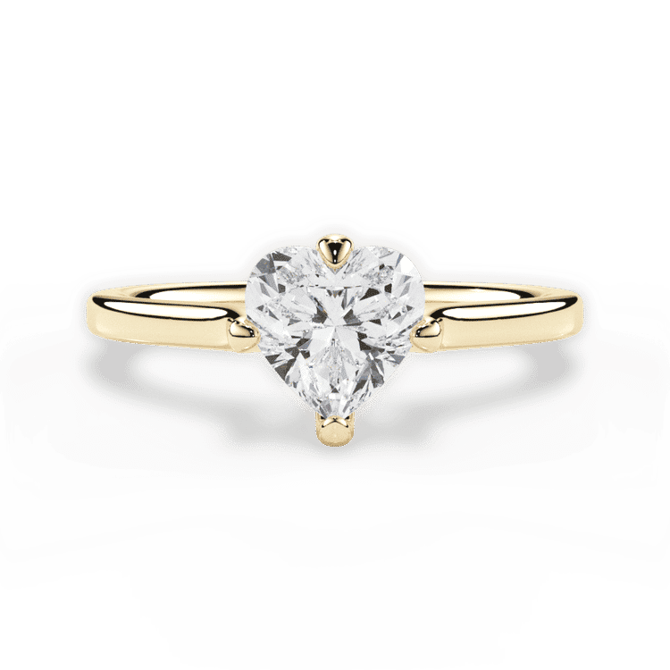 14kt Yellow Gold/18kt Yellow Gold/heart/top sku 1HCZ1402