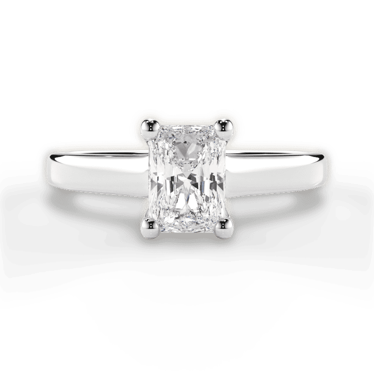 14kt White Gold/18kt White Gold/Platinum/radiant/top sku 1RAZ1178