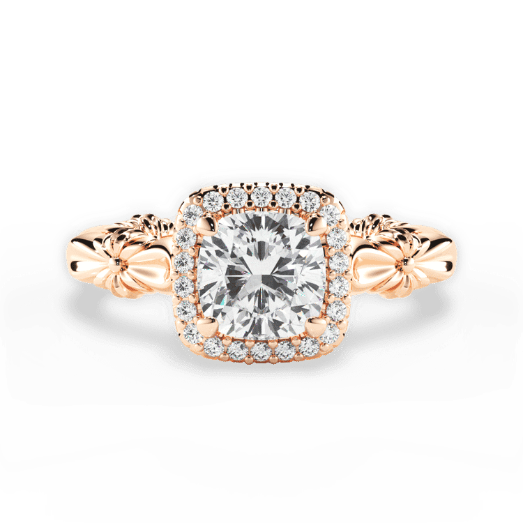 14kt Rose Gold/18kt Rose Gold/cushion/top sku 1CUZ4723