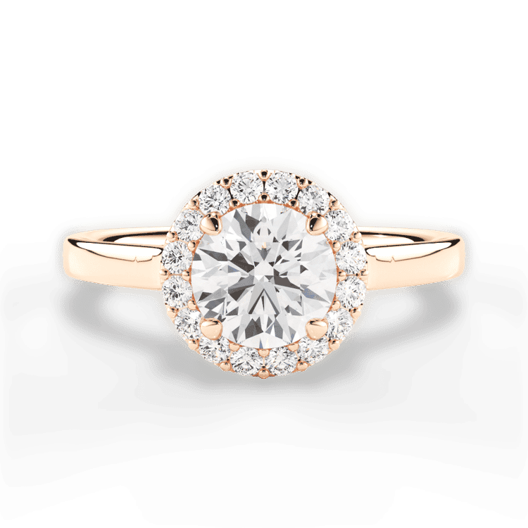 14kt Rose Gold/18kt Rose Gold/round/top sku 1RZ1329