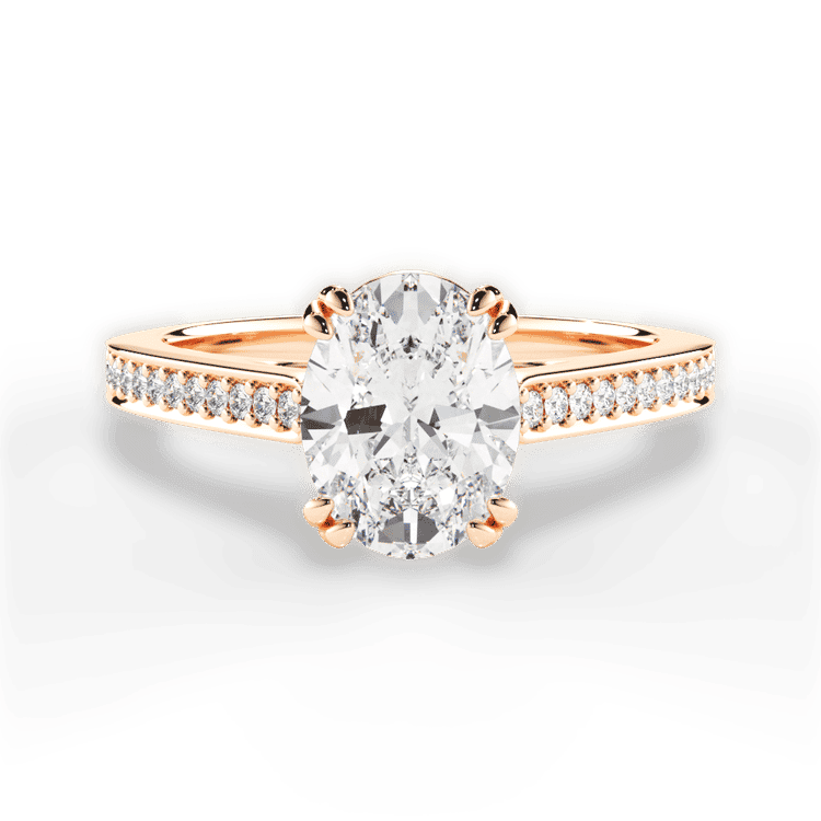 14kt Rose Gold/18kt Rose Gold/oval/top sku 1OZ4752