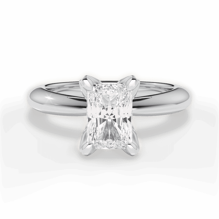 14kt White Gold/18kt White Gold/Platinum/radiant/top sku 1RAZ3279