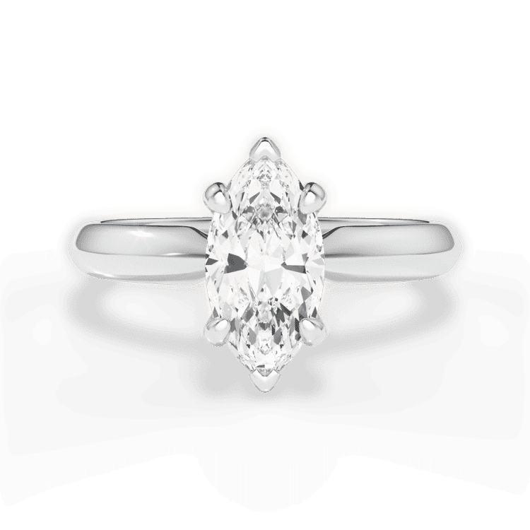 14kt White Gold/18kt White Gold/Platinum/marquise/top sku 1MZ7264