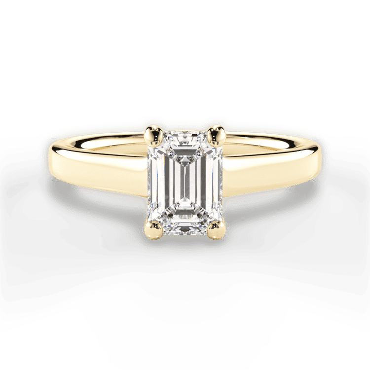 14kt Yellow Gold/18kt Yellow Gold/emerald/top sku 1ECZ1178