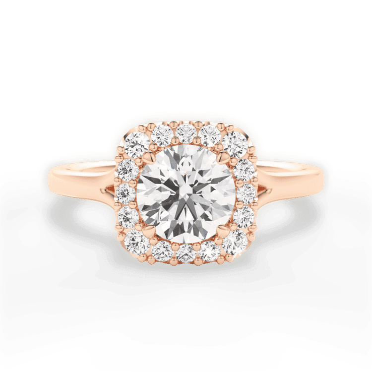 14kt Rose Gold/18kt Rose Gold/round/top sku 1RZ1322