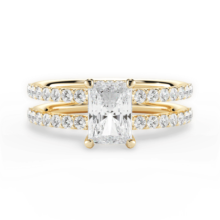 14kt Yellow Gold/18kt Yellow Gold/radiant/top sku 1RAZ1401