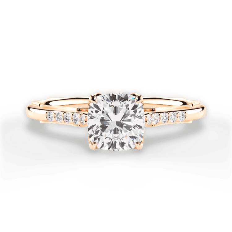 14kt Rose Gold/18kt Rose Gold/cushion/top sku 1CUZ2841