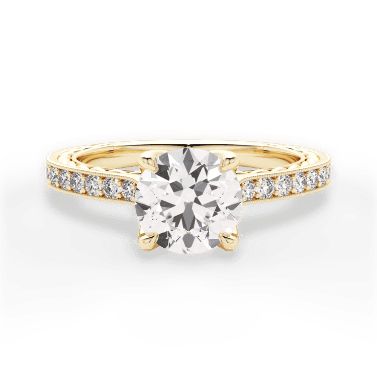 14kt Yellow Gold/18kt Yellow Gold/round/top sku 1RZ2861