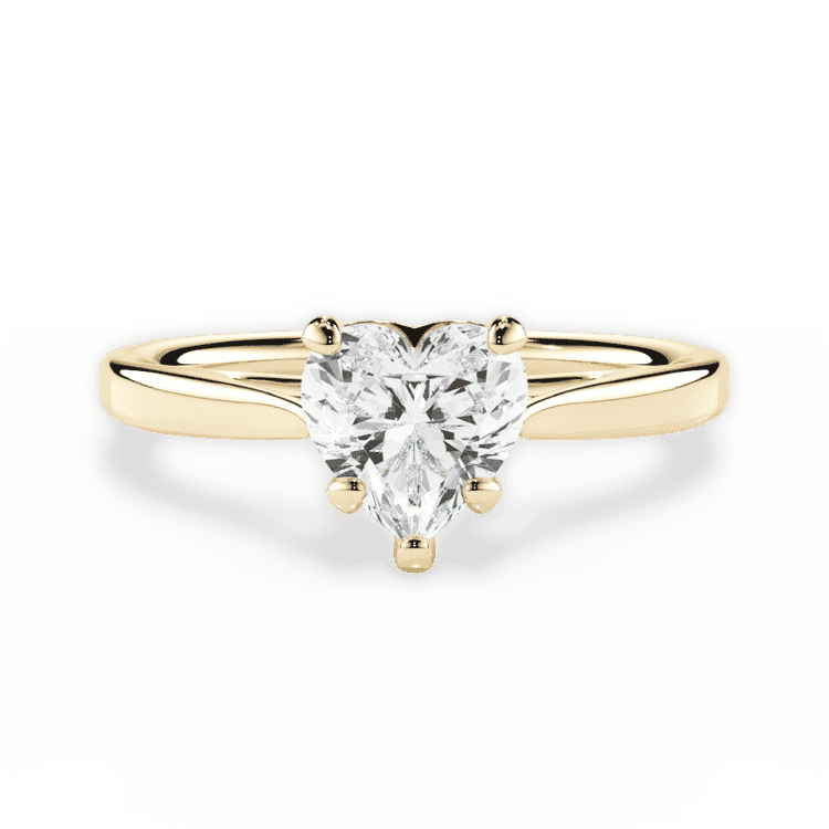 14kt Yellow Gold/18kt Yellow Gold/heart/top sku 1HZ1407