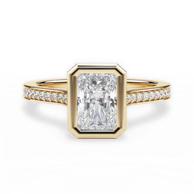 14kt Yellow Gold/18kt Yellow Gold/radiant/top sku 1RAZ4725