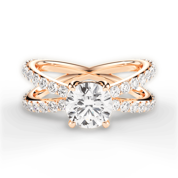 14kt Rose Gold/18kt Rose Gold/round/top sku 1RZ1348