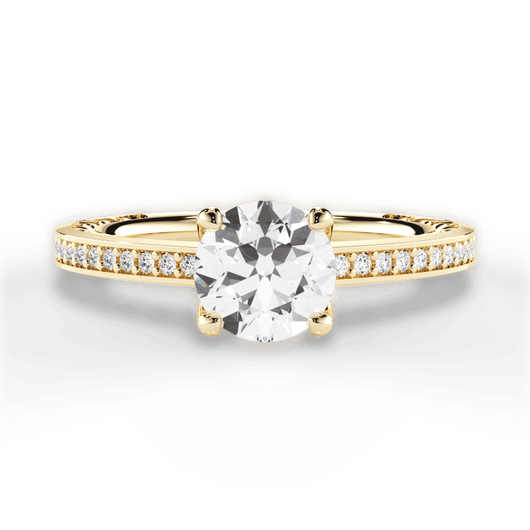 14kt Yellow Gold/18kt Yellow Gold/round/top sku 1RZ4170