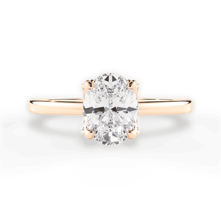 14kt Rose Gold/18kt Rose Gold/oval/top sku 1OZ4715