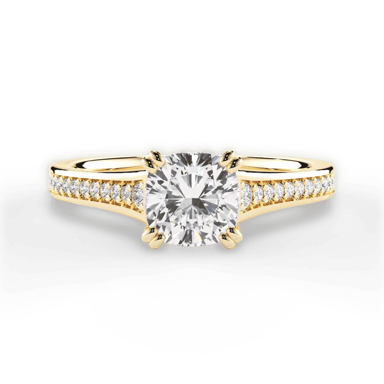 14kt Yellow Gold/18kt Yellow Gold/cushion/top sku 1CUZ2493