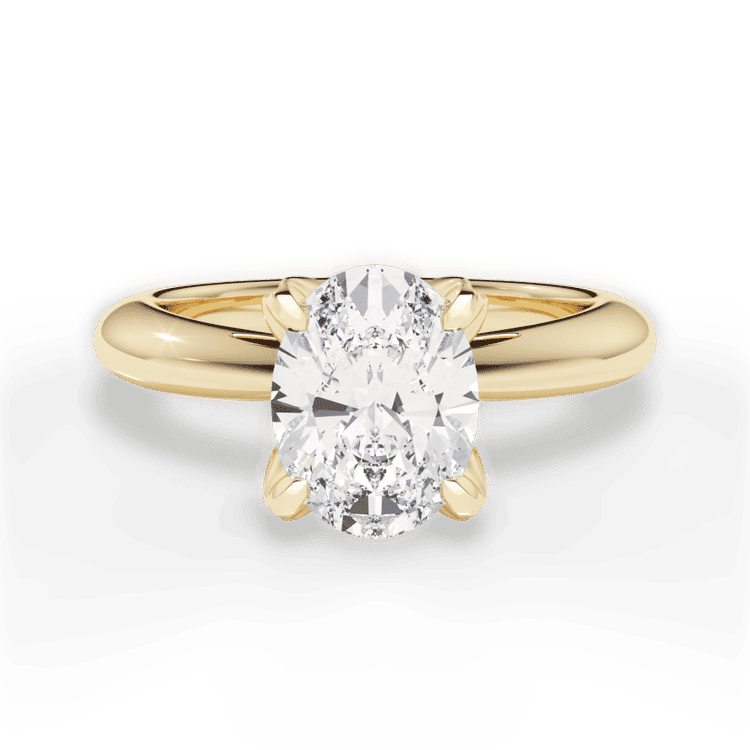 14kt Yellow Gold/18kt Yellow Gold/oval/top sku 1OZ3279