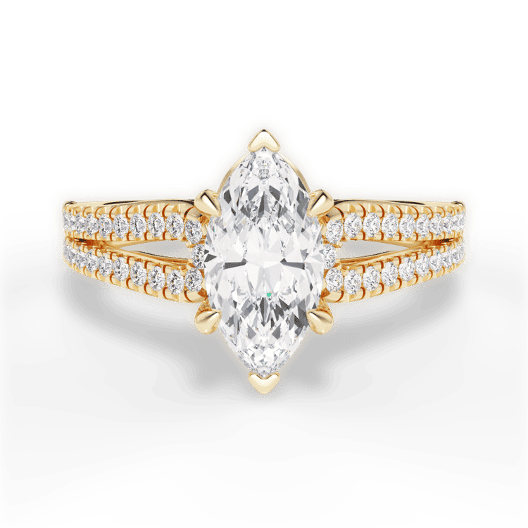 14kt Yellow Gold/18kt Yellow Gold/marquise/top sku 1MZ2483