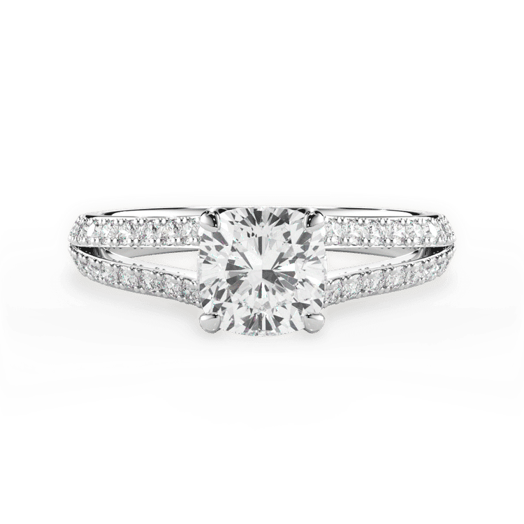 14kt White Gold/18kt White Gold/Platinum/cushion/top sku 1CUZ2488