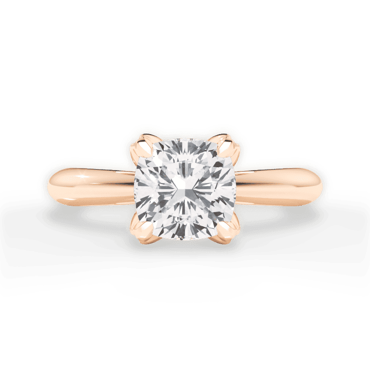 14kt Rose Gold/18kt Rose Gold/cushion/top sku 1CUZ3279