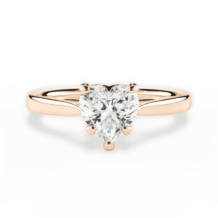 14kt Rose Gold/18kt Rose Gold/heart/top sku 1HZ1407
