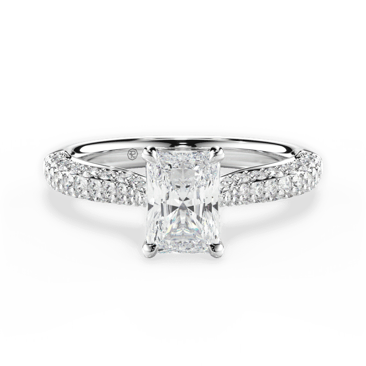 14kt White Gold/18kt White Gold/Platinum/radiant/top sku 1RAZ1350