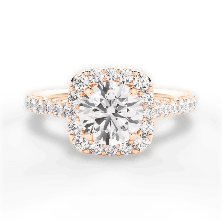 14kt Rose Gold/18kt Rose Gold/round/top sku 1RZ1321