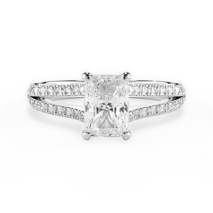 14kt White Gold/18kt White Gold/Platinum/radiant/top sku 1RAZ2488