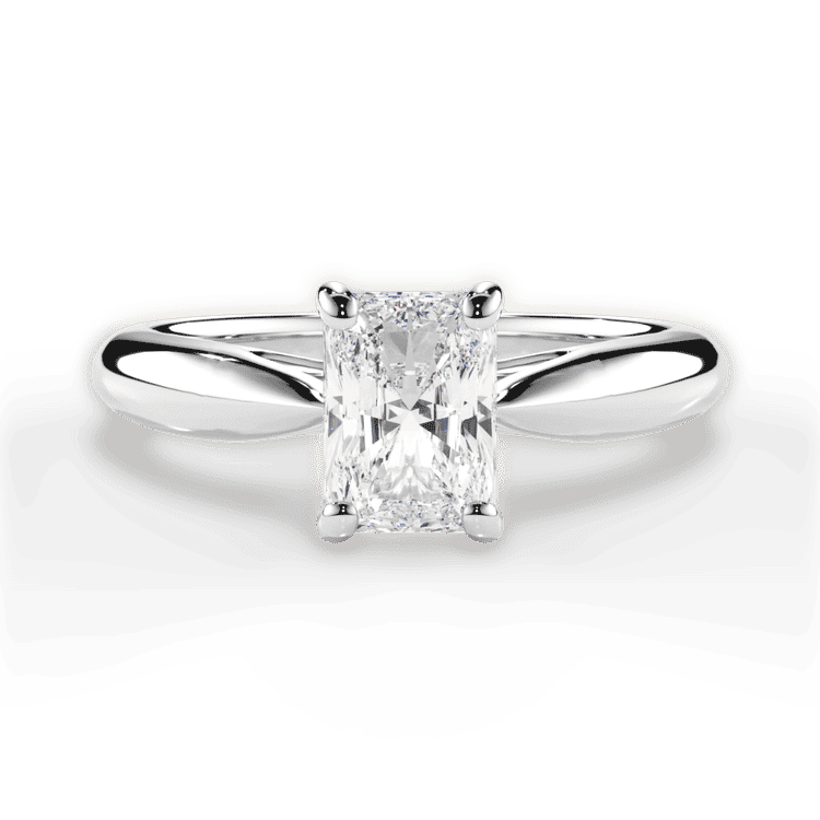 14kt White Gold/18kt White Gold/Platinum/radiant/top sku 1RAZ7241