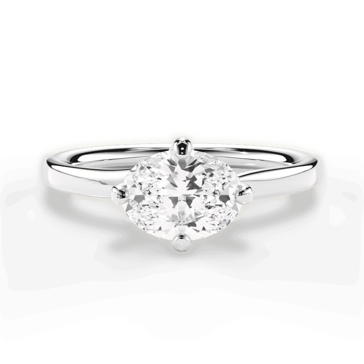 14kt White Gold/18kt White Gold/Platinum/oval/top sku 1OZ4765