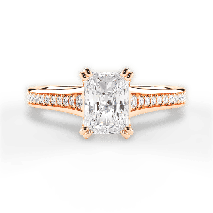 14kt Rose Gold/18kt Rose Gold/radiant/top sku 1RAZ2493