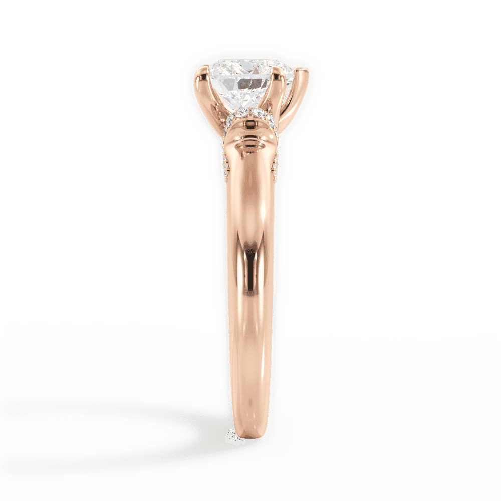 14kt Rose Gold/18kt Rose Gold/heart/perspective