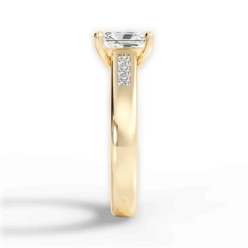 14kt Yellow Gold/18kt Yellow Gold/radiant/perspective