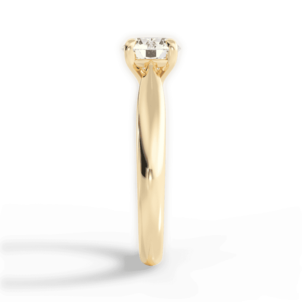 14kt Yellow Gold/18kt Yellow Gold/round/perspective