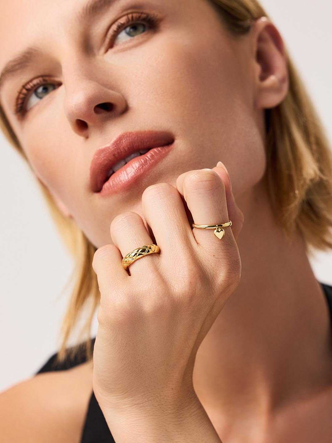 14kt yellow gold plated/6/7/8/hover