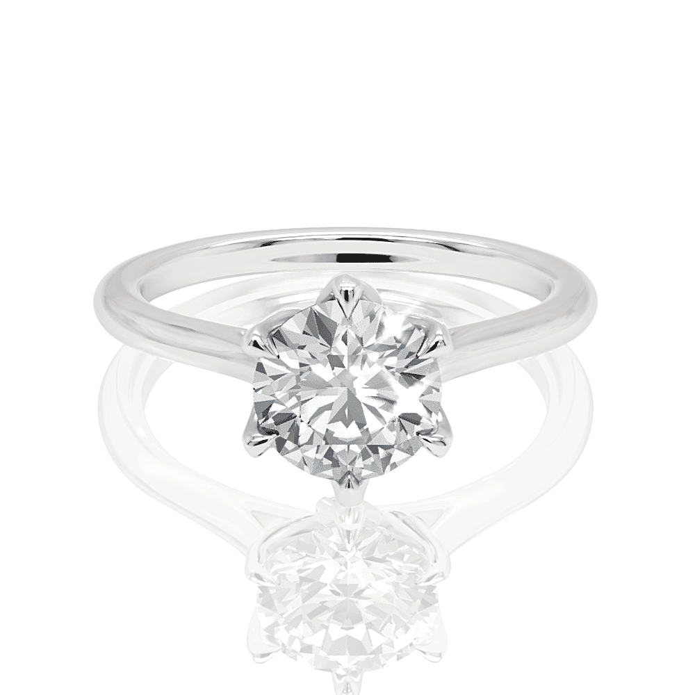14kt white gold/18kt white gold/platinum/round/top sku 1RZ1044