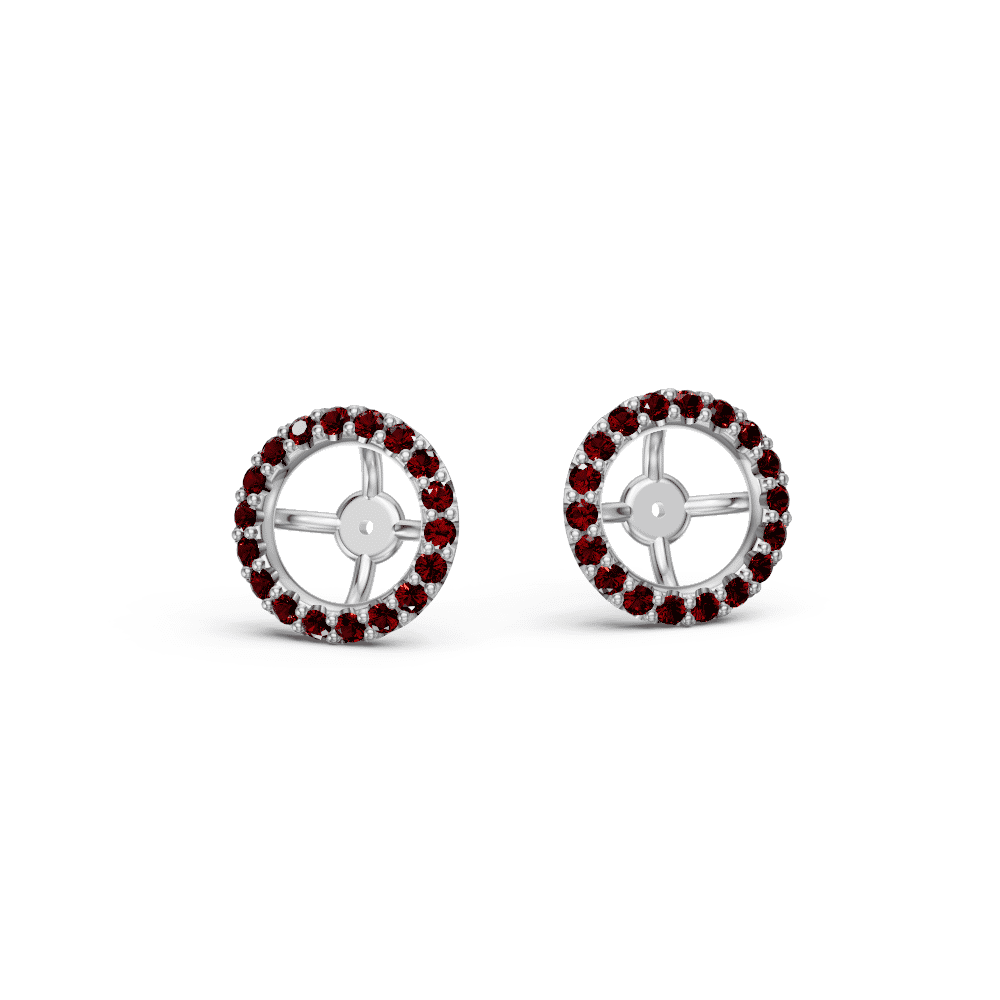 14kt white gold/18kt white gold/platinum/Fits 1.00 CTW Round Four-Prong Studs/Fits 1.50 CTW Round Four-Prong Studs/Fits 2.00 CTW Round Four-Prong Studs/Fits 3.00 CTW Round Four-Prong Studs/Fits 4.00 CTW Round Four-Prong Studs/top