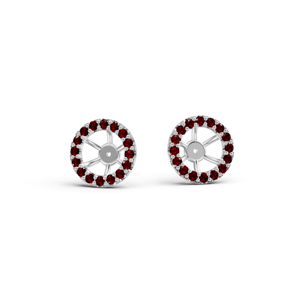 14kt white gold/18kt white gold/platinum/Fits 1.00 CTW Round Three-Prong Martini Studs/Fits 1.50 CTW Round Three-Prong Martini Studs/Fits 2.00 CTW Round Three-Prong Martini Studs /Fits 3.00 CTW Round Three-Prong Martini Studs/Fits 4.00 CTW Round Three-Prong Martini Studs/top