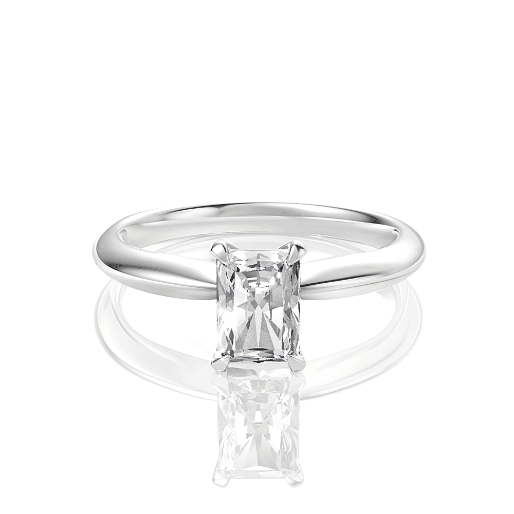 14kt white gold/18kt white gold/platinum/radiant/top sku 1RAZ1417-4