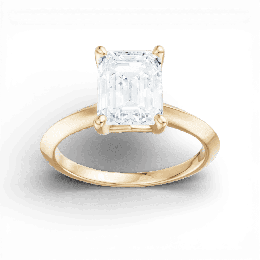 14kt yellow gold/18kt yellow gold/emerald/measurements