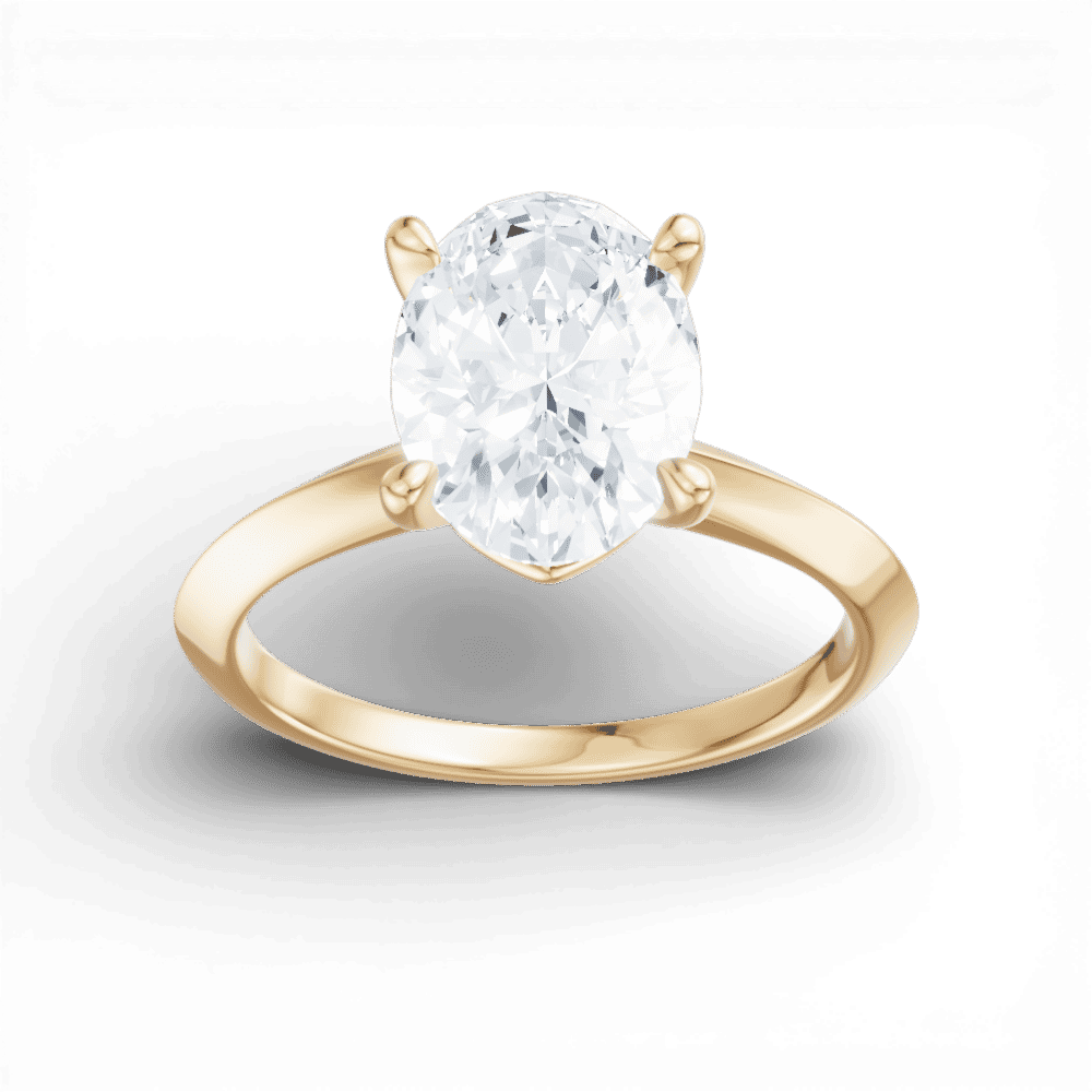 14kt yellow gold/18kt yellow gold/oval/measurements