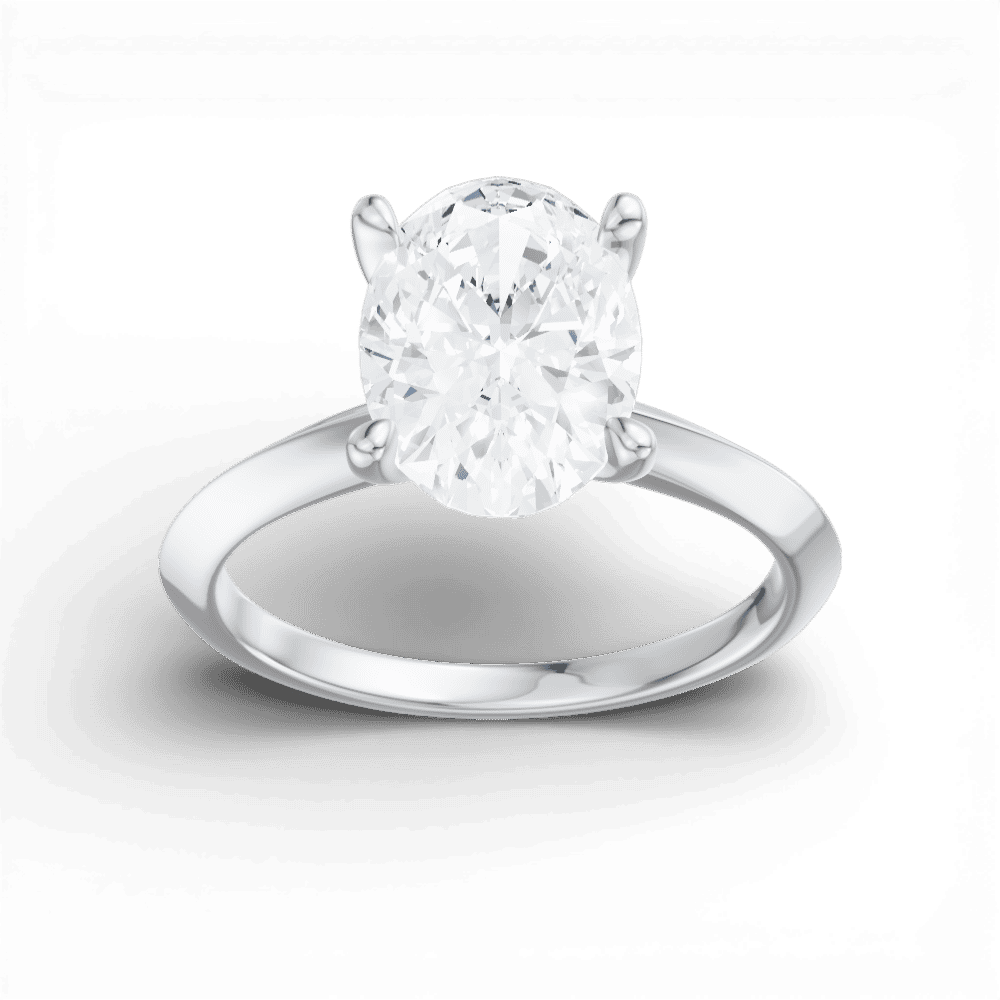 14kt white gold/18kt white gold/platinum/oval/measurements