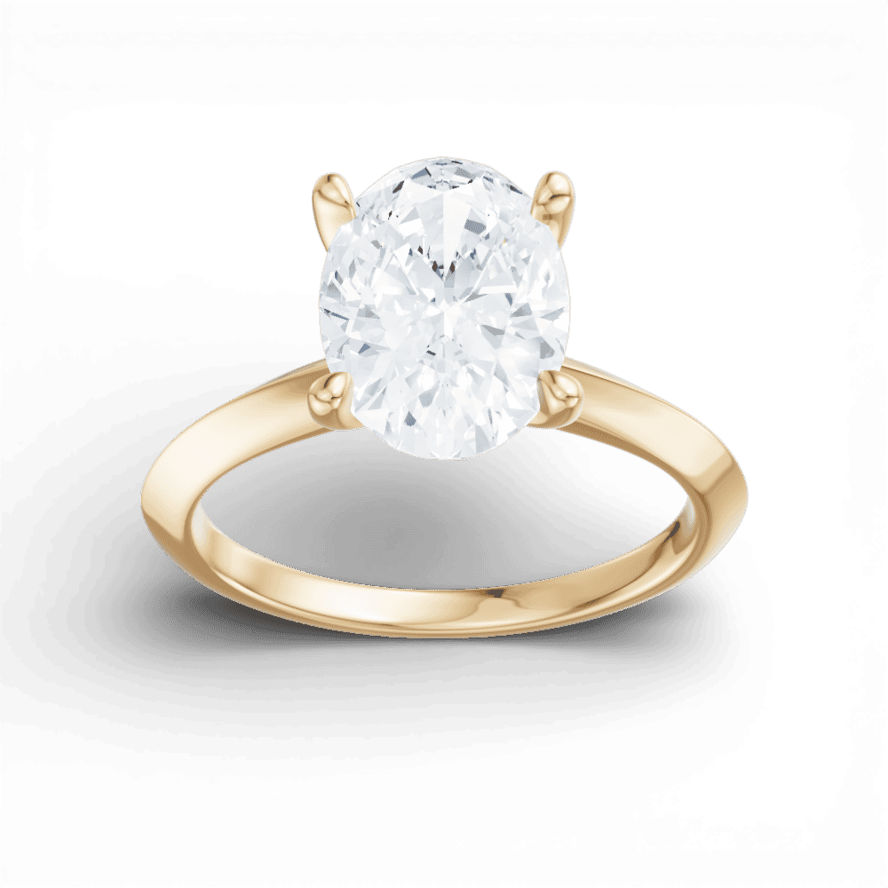 14kt yellow gold/18kt yellow gold/oval/measurements