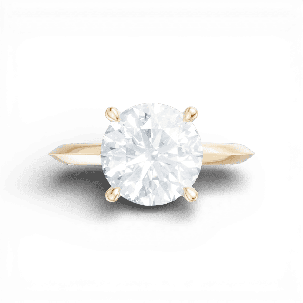 14kt yellow gold/18kt yellow gold/round/model