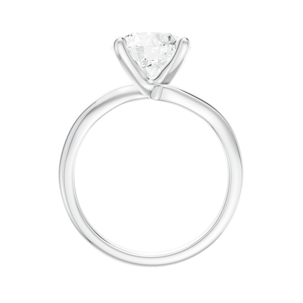 14kt white gold/18kt white gold/platinum/round/front