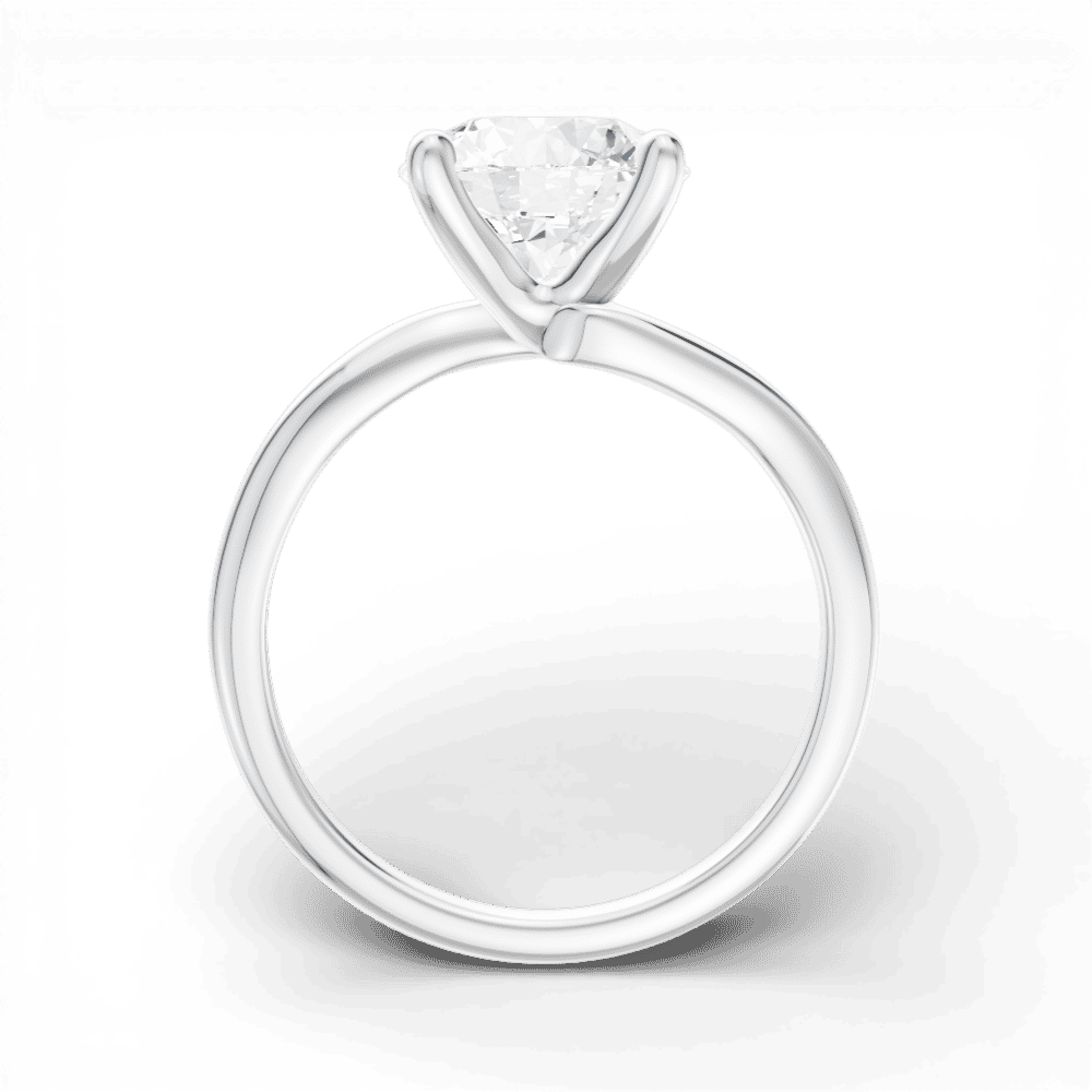 14kt white gold/18kt white gold/platinum/round/front