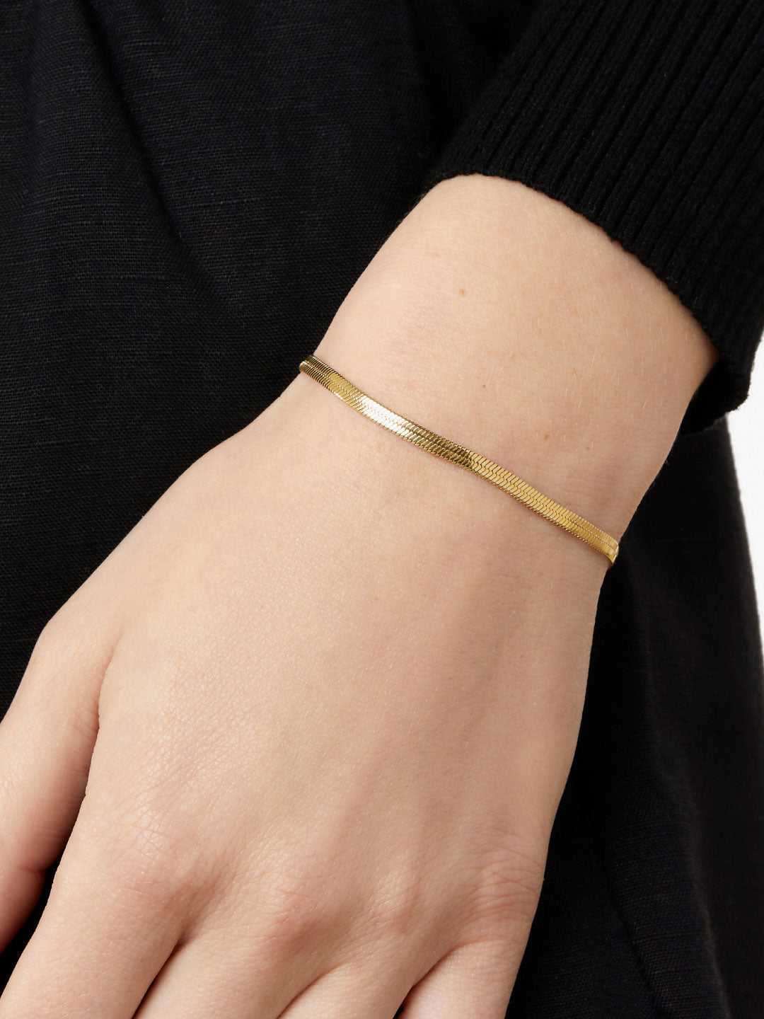 14kt yellow gold plated/front