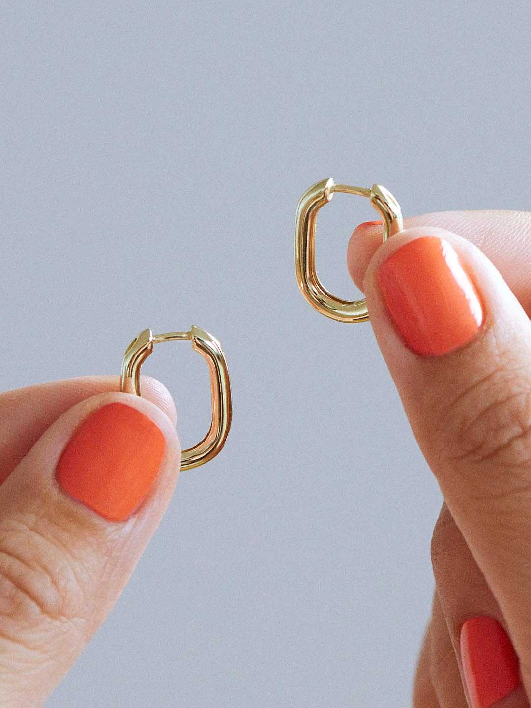 14kt yellow gold plated/front